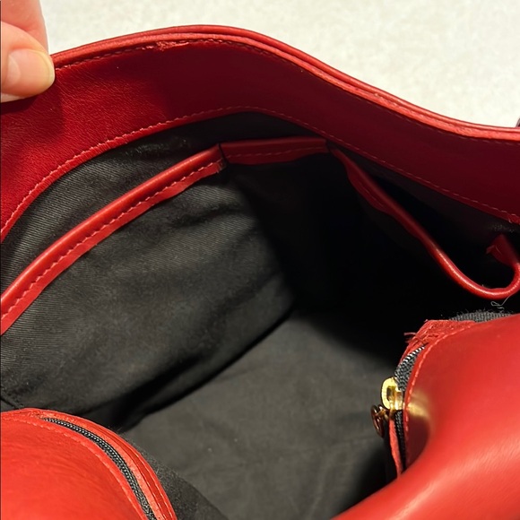 COACH Red Leather Shoulder Bag - Picture 8 of 16